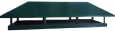 Зонт на дымовую трубу из оцинкованной стали с полимерно-порошковым покрытием  (белый, коричневый, синий, зеленый, вишня и т.д.) от 1540р