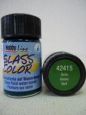 Краска «Glass color» для росписи стекла, зеленая