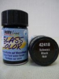 Краска «Glass color» для росписи стекла, черная