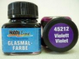 Краска лаковая для росписи по стеклу «Glasmal-Farbe», фиолетовая