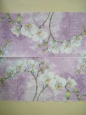 Салфетка для декупажа 128, «Белые орхидеи»