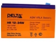 Аккумулятор Delta HR12-34W 12V8,5Ah