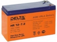 Аккумулятор Delta HR12-7,2 12V7,2Ah