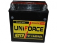 Аккумулятор UniForce moto super 12V14 пп (514901-YTХ16-BS-1) MF прям.пол.