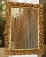 Зеркало в раме Бергамо (19C. gold)