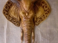 Панно настенное деревянное «Слон»