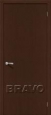 Дверь шпонированная Евро В-0 в цвете Ф-25 (Венге)