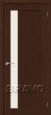 Дверь шпонированная Евро-2 в цвете Ф-25 (Венге)