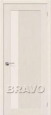 Дверь шпонированная Евро-2 в цвете Ф-23 (БелДуб)
