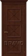 Дверь шпонированная серии Элит Карл III в цвете Д-19 (Бренди)