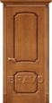 Дверь шпонированная серии Элит Мадрид в цвете Д-17 (Медовый Дуб)