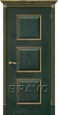 Дверь шпонированная серии Элит Триест в цвете Д-07 (Зеленый)