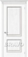 Дверь шпонированная серии Элит Шервуд в цвете Д-21 (Белый Дуб)