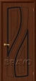 Дверь шпонированная Лагуна в цвете Ф-17 (Шоколад)