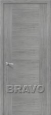 Дверь шпонированная Рондо в цвете Ф-16 (Серый Дуб)