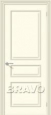 Дверь с отделкой эмалью Опера в цвете К-35 (Ваниль)