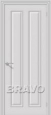 Дверь с отделкой эмалью Пастораль в цвете К-33 (Белый)