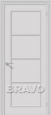 Дверь с отделкой эмалью Ритм в цвете К-33 (Белый)