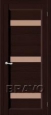 Дверь массив Леон - цвет Т-19 (Венге)