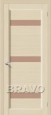 Дверь массив Леон - цвет Т-18 (Ваниль) 2