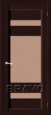 Дверь массив Леон - цвет Т-19 (Венге) 2