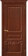Дверь массив Леонардо - цвет Т-36 (Орех) 2
