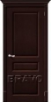 Дверь массив Леонардо - цвет Т-19 (Венге) 2