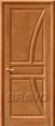 Дверь из массива Моне в цвете Т-26 (Орех)
