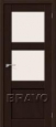 Дверь эко шпон Порта-4 в цвете Orso остекленная