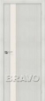 Межкомнатные двери эко шпон Порта-11 Bianco Veralinga от производителя