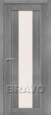 Межкомнатные двери эко шпон Порта-25 alu Grey Veralinga от производителя