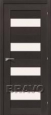 Дверь экошпон MG4 в цвете Moro остекленная