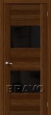 Дверь экошпон VG2 BS в цвете Noce остекленная