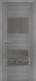 Дверь экошпон VG2 S в цвете Grey Veralinga остекленная