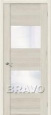 Дверь экошпон VG2 WW в цвете Luce остекленная