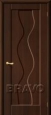 Дверь ПВХ Вираж в цвете П-13 (Венге)
