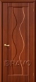 Дверь ПВХ Вираж Плюс в цвете П-11 (ИталОрех)