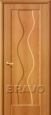 Дверь ПВХ Вираж Плюс в цвете П-12 (МиланОрех)