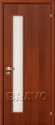 Дверь ламинированная Авангард в цвете Л-11 (ИталОрех) остекленная