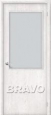 Дверь ламинированная Гост ПО-2 в цвете Л-09 (Сканди) остекленная