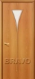 Дверь ламинированная 3С в цвете Л-12 (МиланОрех) остекленная