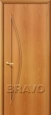 Дверь ламинированная 5Г в цвете Л-12 (МиланОрех)