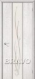 Дверь ламинированная 32Х/Серебро в цвете Л-09 (Сканди)