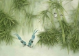 Декоративное панно на флизелине Бамбук2