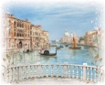 Декоративное панно на флизелине Венецианский мост