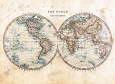 Фотопанно DIVINO Decor Карта мира А2-055