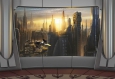 Фотообои на стену Komar 8-483 Star Wars Coruscant View