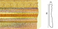 Напольный плинтус цветной Decor Dizayn 53-33