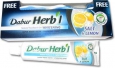 Зубная паста dabur herb'l соль и лимон предотвращает появление зубного камня