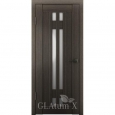 Межкомнатные двери GLAtum X17 Green Line, стекло:сатинат белый